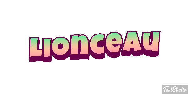 Lionceau Effet de texte