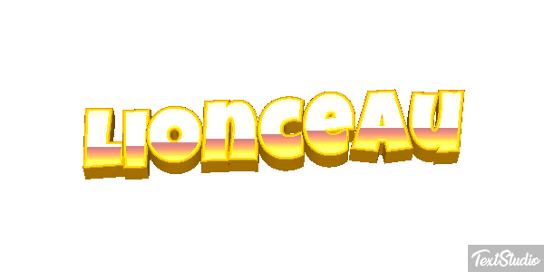 Lionceau Effet de texte