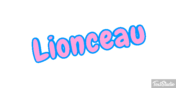 Lionceau Effet de texte