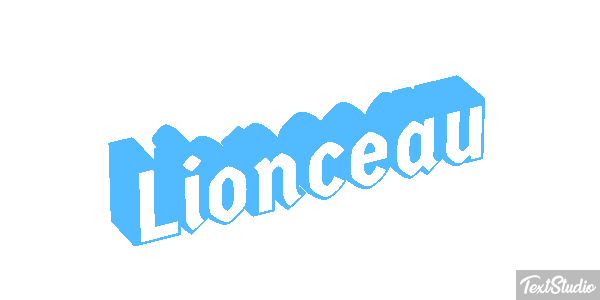 Lionceau Effet de texte