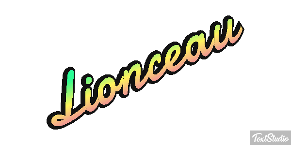 Lionceau Effet de texte