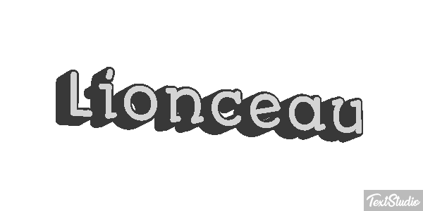 Lionceau Effet de texte