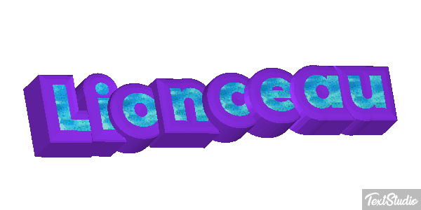 Lionceau Effet de texte