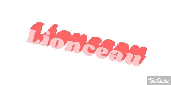 Lionceau Effet de texte