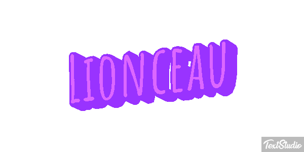 Lionceau Effet de texte