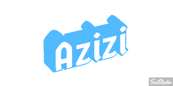 Azizi Effet de texte