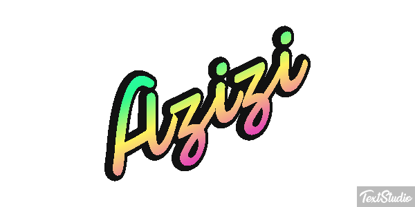 Azizi Effet de texte