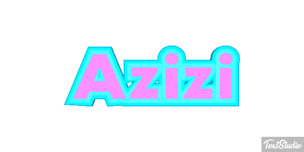 Azizi Effet de texte
