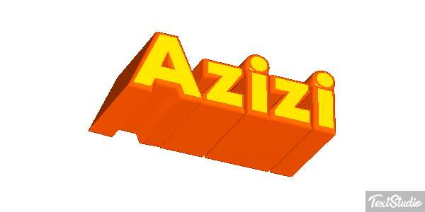 Azizi Effet de texte