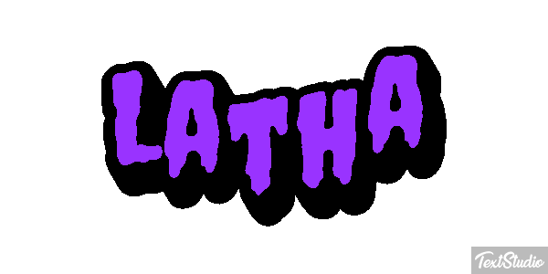 Latha Text effect