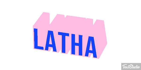 Latha Text effect