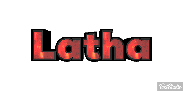 Latha Text effect