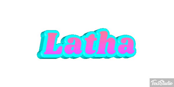 Latha Text effect
