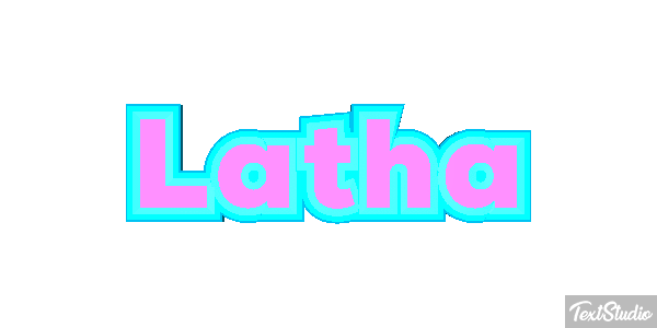 Latha Text effect