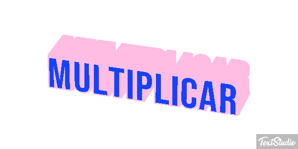Multiplicar Текстовый эффект