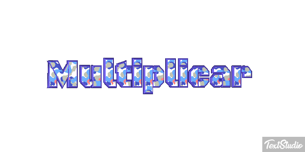 Multiplicar Текстовый эффект