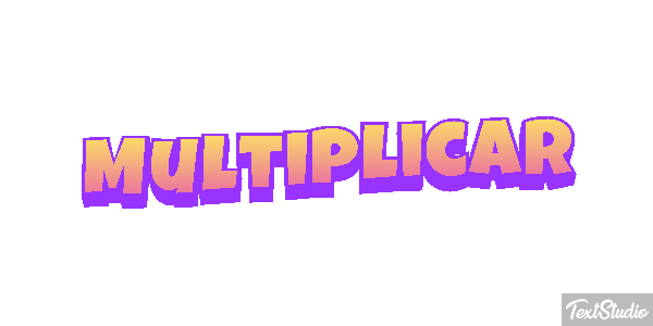 Multiplicar Текстовый эффект