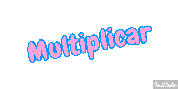 Multiplicar Текстовый эффект