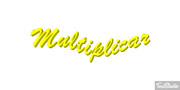 Multiplicar Текстовый эффект