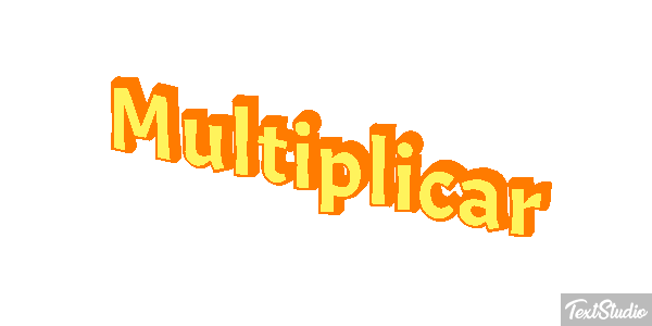 Multiplicar Текстовый эффект