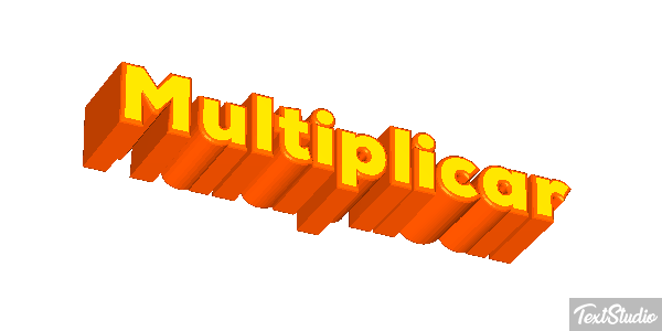 Multiplicar Текстовый эффект