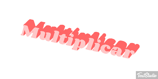 Multiplicar Текстовый эффект