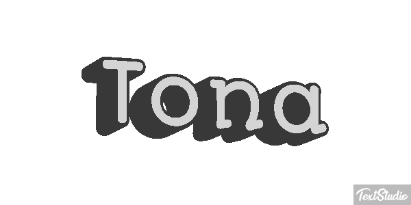 Tona テキスト効果
