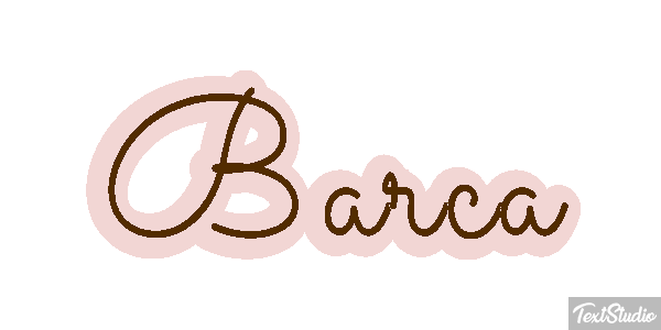 Barca Efekt tekstowy
