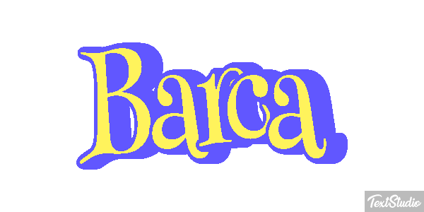Barca Efekt tekstowy