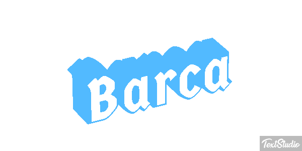 Barca Efekt tekstowy