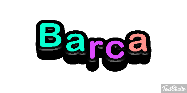 Barca Efekt tekstowy