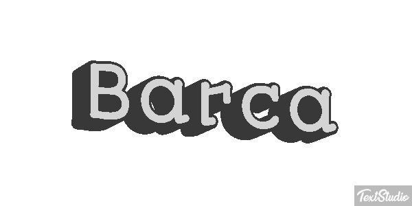 Barca Efekt tekstowy