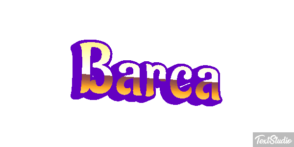 Barca Efekt tekstowy