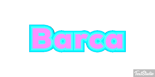 Barca Efekt tekstowy