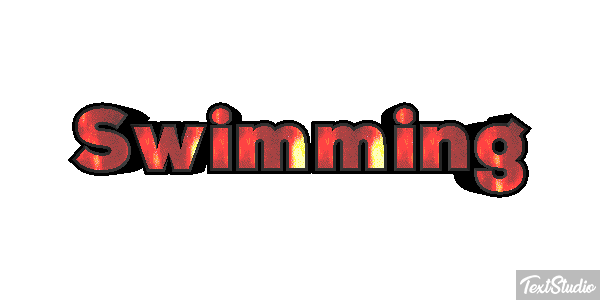 Swimming Text effect