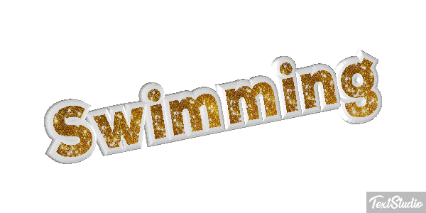 Swimming Text effect