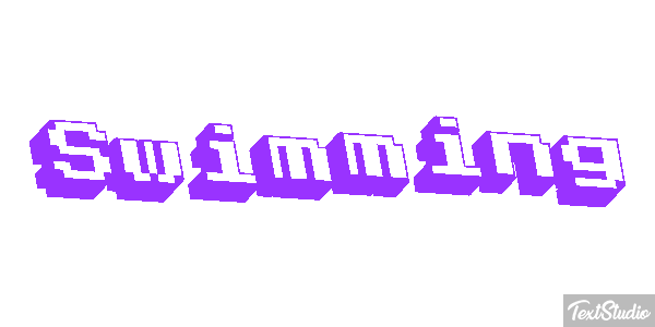 Swimming Text effect