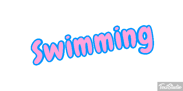 Swimming Text effect