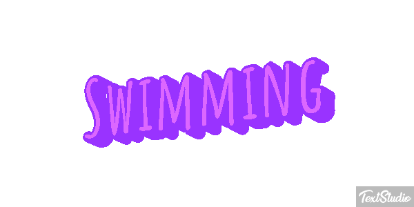 Swimming Text effect