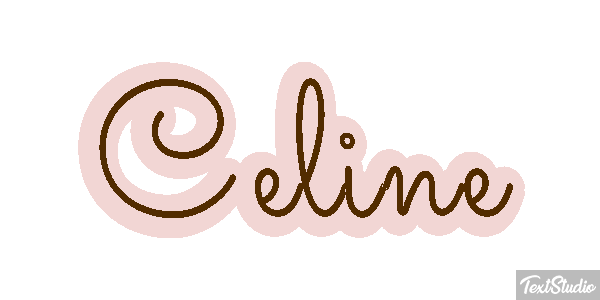 Celine Text effect