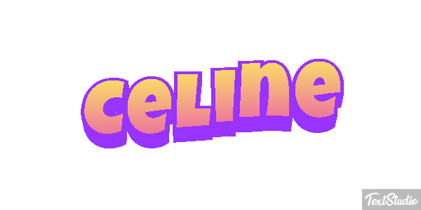 Celine Text effect