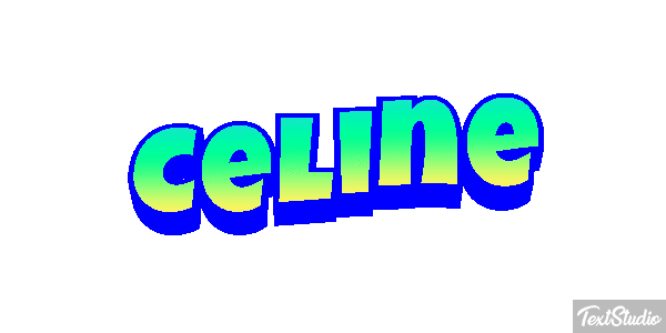 Celine Text effect