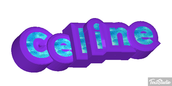 Celine Text effect