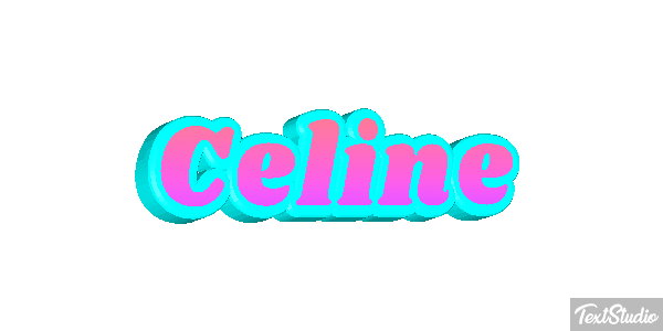 Celine Text effect