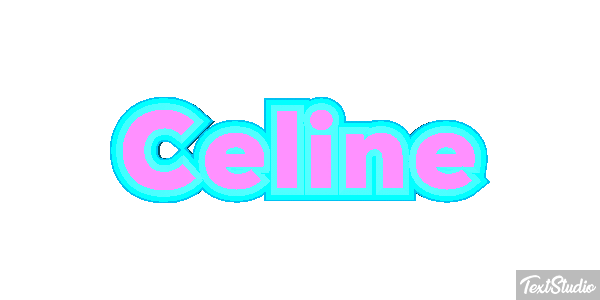 Celine Text effect