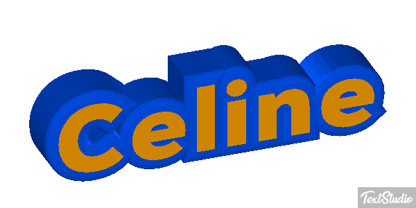Celine Text effect