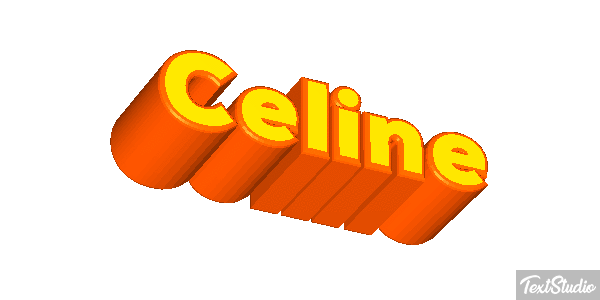Celine Text effect