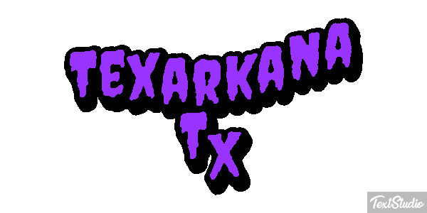 Texarkana TX Effetto testo