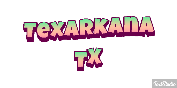 Texarkana TX Effetto testo