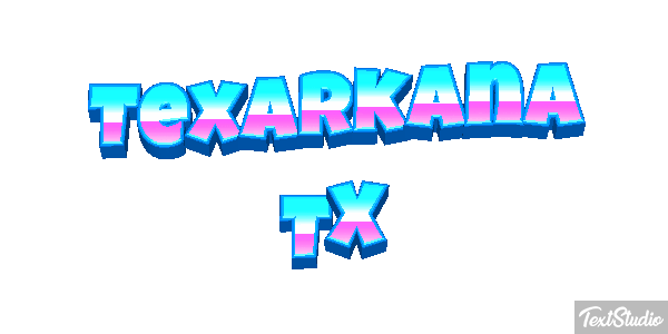 Texarkana TX Effetto testo